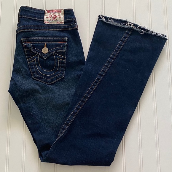 True religion ‘Joey’ twisted seam flare jeans! - Picture 1 of 4